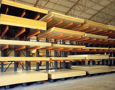 Instalación de rack cantilever